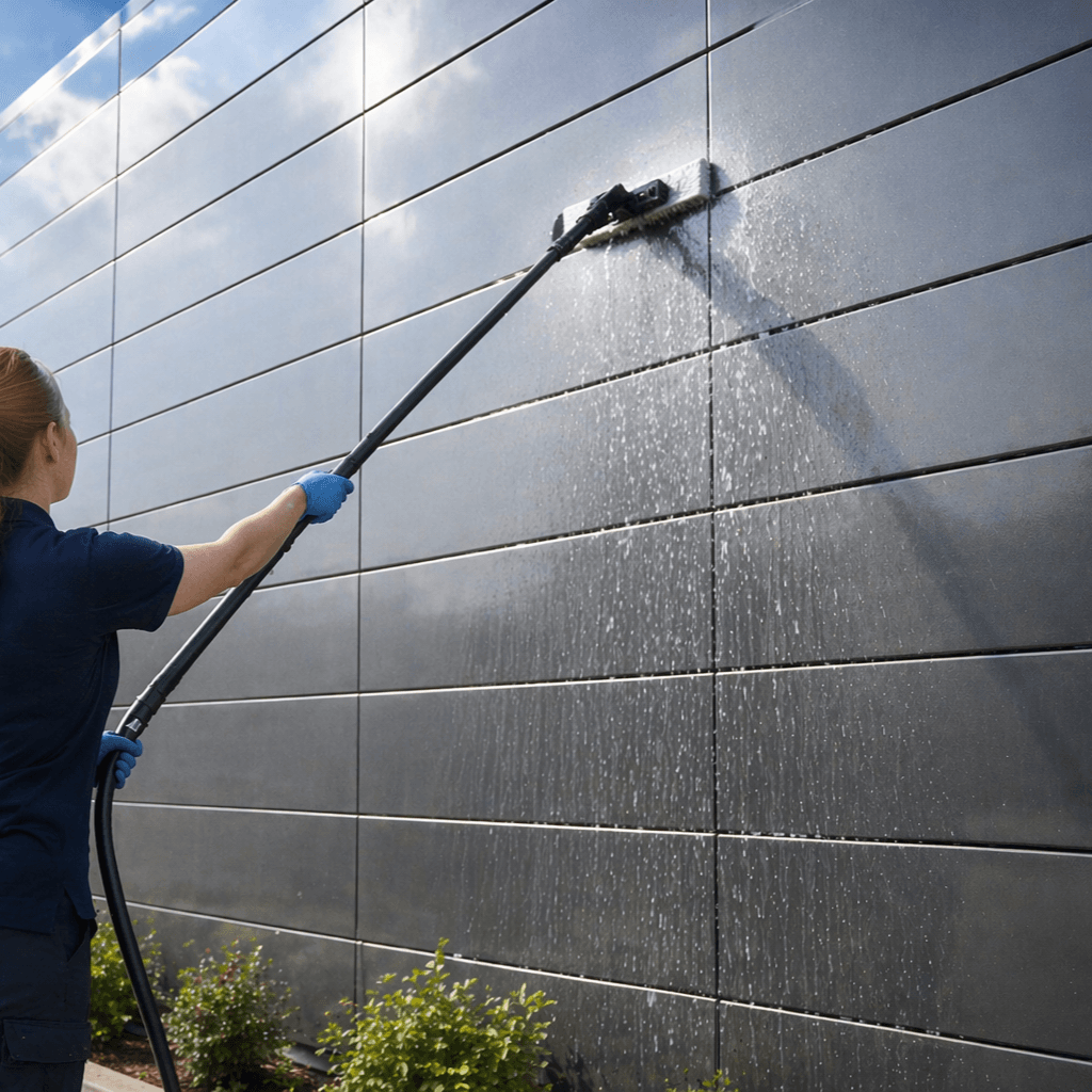 Cladding cleaning by LARC Exteriors