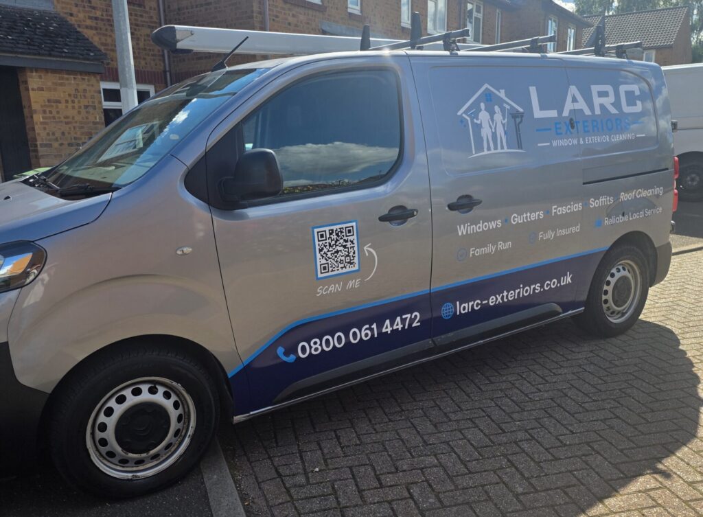 Van for exterior home services